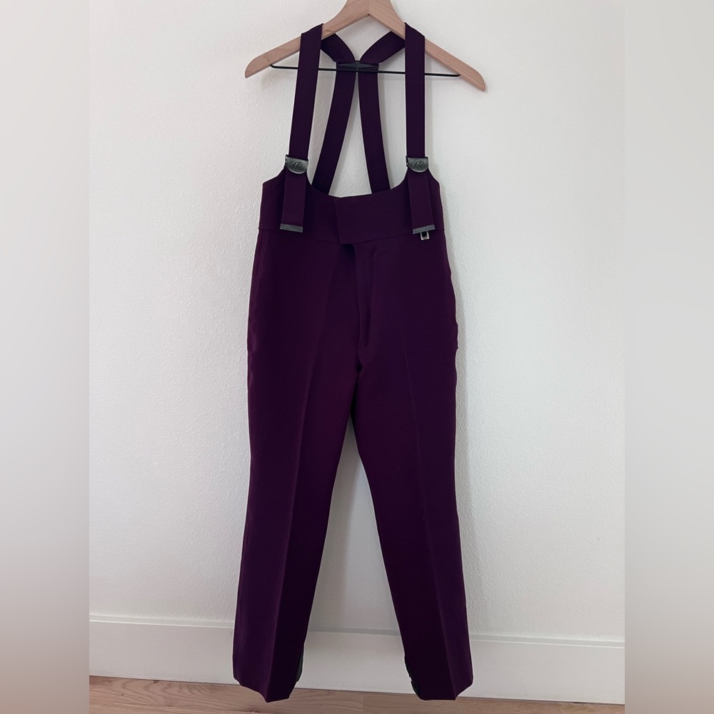 Roffe Women's Vintage Ski Bibs